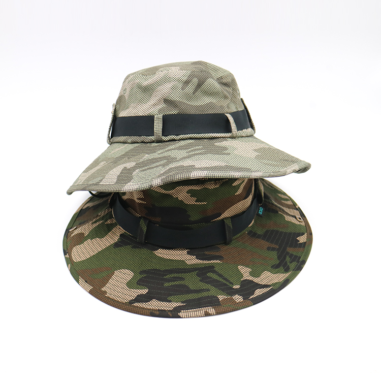 camouflage hat